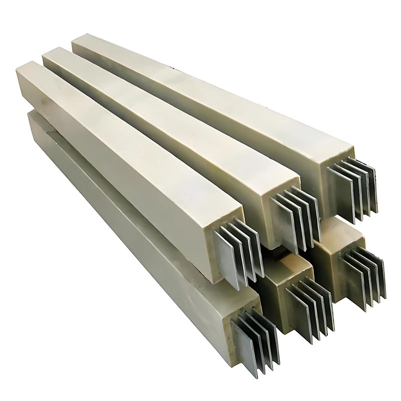 Helt lukket harpiksstøpt bussvei